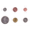 Image 2 : Bulk Lot of Stoltenhoff Island Tristan da Cunha Mixed Denomination 2008 Coins. 6pcs.