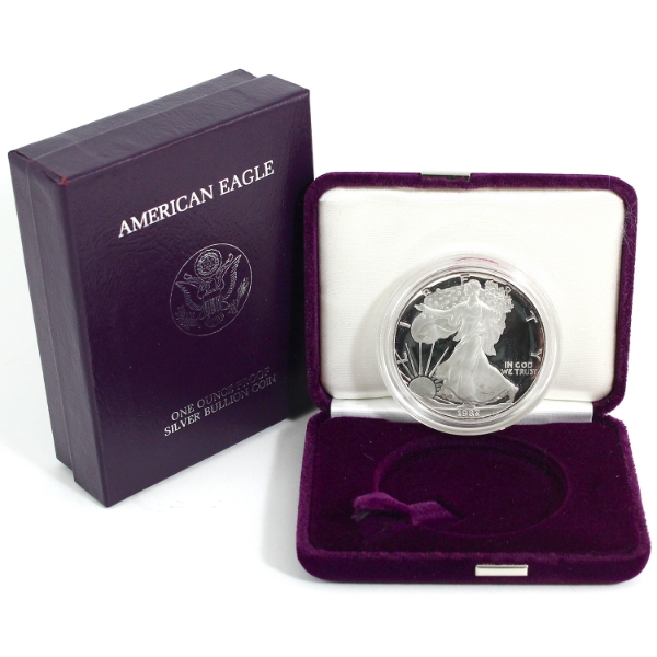 USA Silver 1987 $1 Silver Eagle (Tax Exempt)