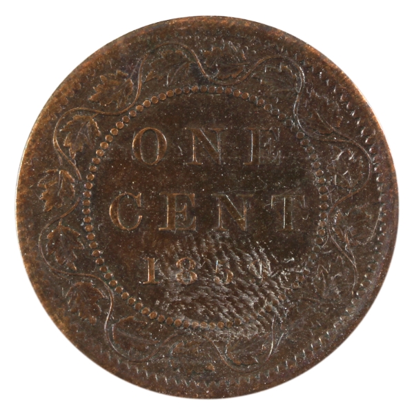 1-cent 1859 N9, DP #5 EF