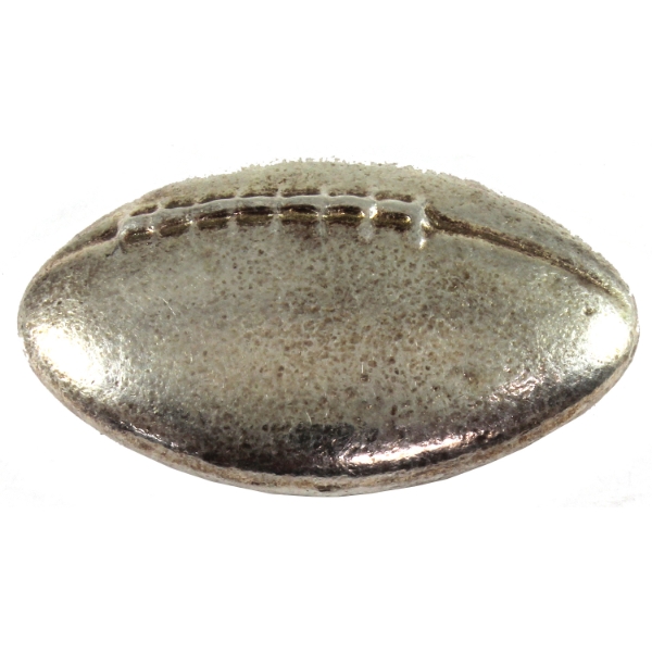 3oz Monarch Precious Metals Football .999 Fine Silver (Tax Exempt)