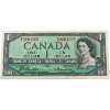 Image 1 : RADAR BC-37b-i-N1-iii 1954 $1 3 Digit RADAR VF Beattie-Rasminsky SN: I/M0604060