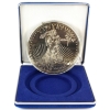Image 3 : The Washington Mint 1993 Silver Half Pound Silver Eagle 8ozt .999 Fine Silver (Tax Exempt)