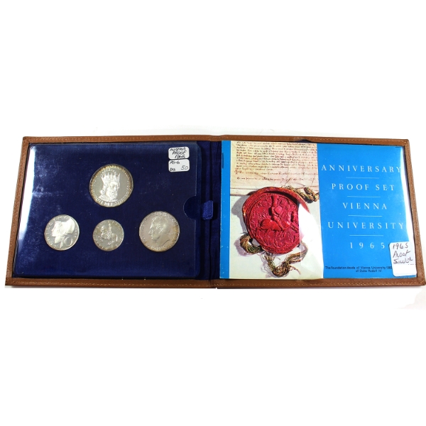 Austria 1965 Vienna University Anniversary Proof Set