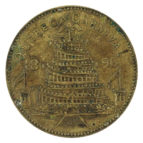 Leroux 1896 Quebec Carnival Pritchard & Andrew, Ottawa Token