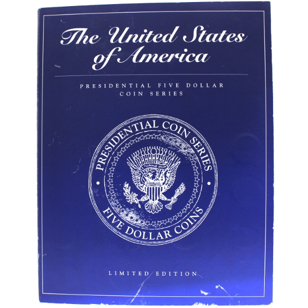 *Republic of Liberia $5 USA Presidential Five Dollar 43-Coin Series