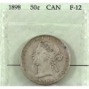 Image 1 : 50-cent 1898 Prestige F12