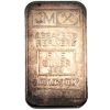 Image 1 : 2oz Johnson Matthey Blank Back .999 Fine Silver Bar Serial: 002277 (Tax Exempt)