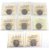 Image 2 : 25-cent 1999-2001 ICCS MS62 to MS63. 8pcs.