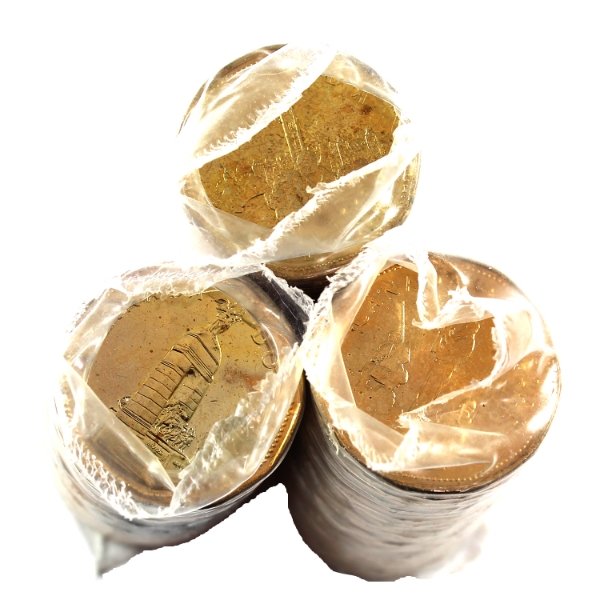 Loon $1 1992-1995 Rolls of 25pcs. 3 Rolls.