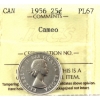 Image 1 : 25-cent 1956 ICCS PL67 Cameo