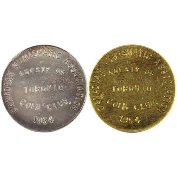 RCNA 1954 Medals. 2pcs.