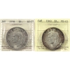 Image 1 : Silver $1 1938 AU55, & 1949 MS65 ICCS. 2pcs.