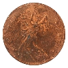 Image 2 : ERROR 1-cent 1969 Flip-Over D/S In Collar PCGS MS63 Red