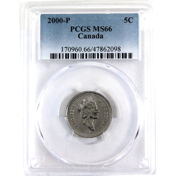 5-cent 2000-P PCGS MS66