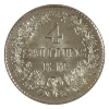 Image 1 : Denmark Silver 1856 4 Skilling Rigsmont Choice BU