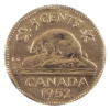Image 2 : 5-cent 1952 No Chrome CCCS MS63