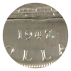 Image 3 : Silver $1 1947 Maple Leaf Double HP EF-AU 