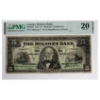 Image 1 : 490-32-02 1912 $5 The Molson's Bank PMG VF20. W.M. Macpherson-Various SN: 176653 ppF.