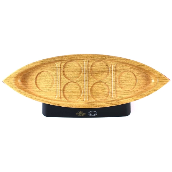 EMPTY 2015 $10 Canoe Across Canada 6-coin Set Canoe Shaped Box