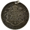 Image 1 : German States- Saxony Albertine Silver Vereinsthaler 1867 B *Rare*