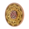 Image 4 : 2021 Gold $200 Treasure Pure Gold 1oz. Coin w/ Rose Gold Plating & Pink Diamonds (Tax Exempt)