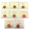 Image 1 : 1-cent 2000-2005 ICCS MS65 Red. 8pcs