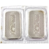 Image 2 : 2x 1oz SilverTowne .999 Fine Silver Bars. 2pcs (Tax Exempt)