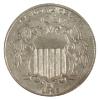 Image 2 : USA 1882 Shield Nickel EF-AU