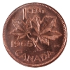 Image 2 : 1-cent 1965 LB B5 (Type 3) ICCS MS66 Red