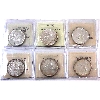 Image 2 : Silver $1 1962, 1963, 1964, 1965 SB P5, 1966 Large Beads & 1967 ICCS MS64. 6pcs.