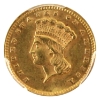 Image 3 : USA Gold 1874 Dollar PCGS AU58