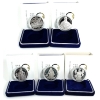 Austria 1992-1995 Silver 100 Shillings Millennium Series 996-1996 .900 Fine Silver. 5pcs.