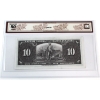 Image 2 : BC-24c 1937 $10 BCS AU50 Original Coyne-Towers SN: H/T1115145