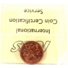 Image 2 : 1-cent 1965 Large Beads, Pointed 5 ICCS MS64 Red