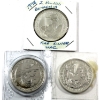 Image 1 : 1oz Great Britiain 1998-2010 2 Pounds Britannia .999 Fine Silver Coins. 3pcs. (Tax Exempt)