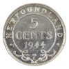Image 3 : Newfoundland 5-cent 1944C Weak Strike ICCS MS63