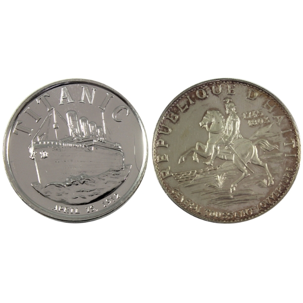 2x 1oz World N.D. - 1967 Historical Figures & Events .999 Fine Silver Rounds. 2pcs. (Tax Exempt)