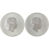 Image 2 : 2x 2oz Australia 2018 $2 Koala .9999 Fine Silver Rounds. 2pcs. (Tax Exempt)
