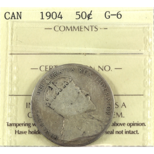 50-cent 1904 ICCS G6