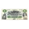 Image 3 : 800-12-02R 1861 $1 Westmorland Bank of New Brunswick PMG CUNC63 Jones-Remainder SN: 13559 ppB