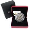 Image 1 : 2017 $50 Peace Tower Clock 90th Anniversary 5oz .9999 Fine Silver Coin