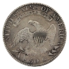 Image 1 : USA Silver 1820 Capped Bust Half Dollar Square Base 2 VF-EF