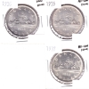 Image 1 : Silver $1 1935 AU-UNC, 1936 UNC & 1937 AU-UNC. (cleaned) 3pcs