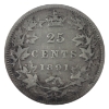 Image 2 : 25-cent 1891 ICCS VG8