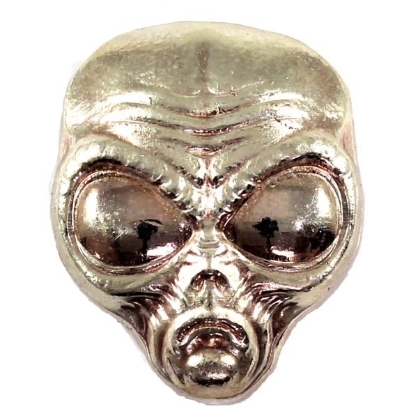 2oz Monarch Precious Metals Alien Head .999 Fine Silver (Tax Exempt)