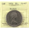 Image 1 : Nickel $1 1976 ICCS PL67 