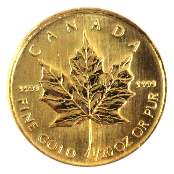 1/20oz 1993 $1 .9999 Fine GML (Tax Exempt)
