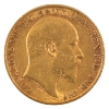 Image 2 : 3.9g Great Britain Gold 1909 1/2 Sovereign