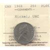 Image 1 : 25-cent 1968 Nickel ICCS PL66 Ultra Heavy Cameo