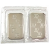 Image 2 : 2x 1oz JM Johnson Matthey Bars in Sheet w/ TD Bank Backs (Tax Exempt)